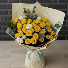 Букет цветов из:  Розы #REPLACE_PRED# Эльбане