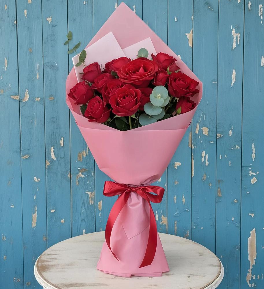 Букет цветов из: Розы в Эльбане