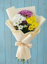 Букет цветов из:  Хризантемы в Эльбане