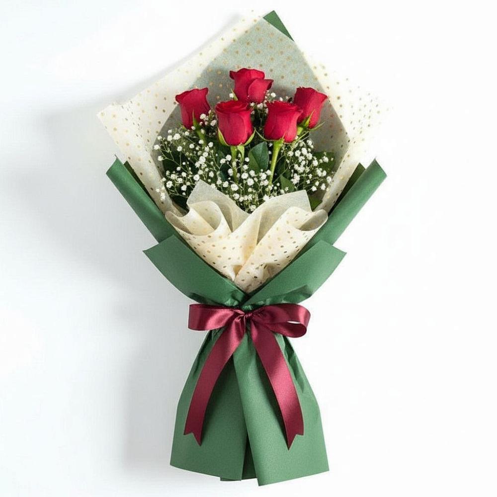 Букет цветов из: Розы в Эльбане