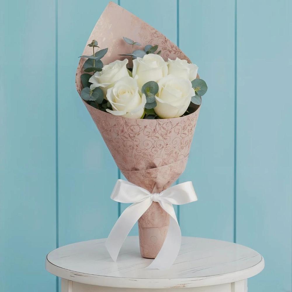 Букет цветов из: Розы в Эльбане