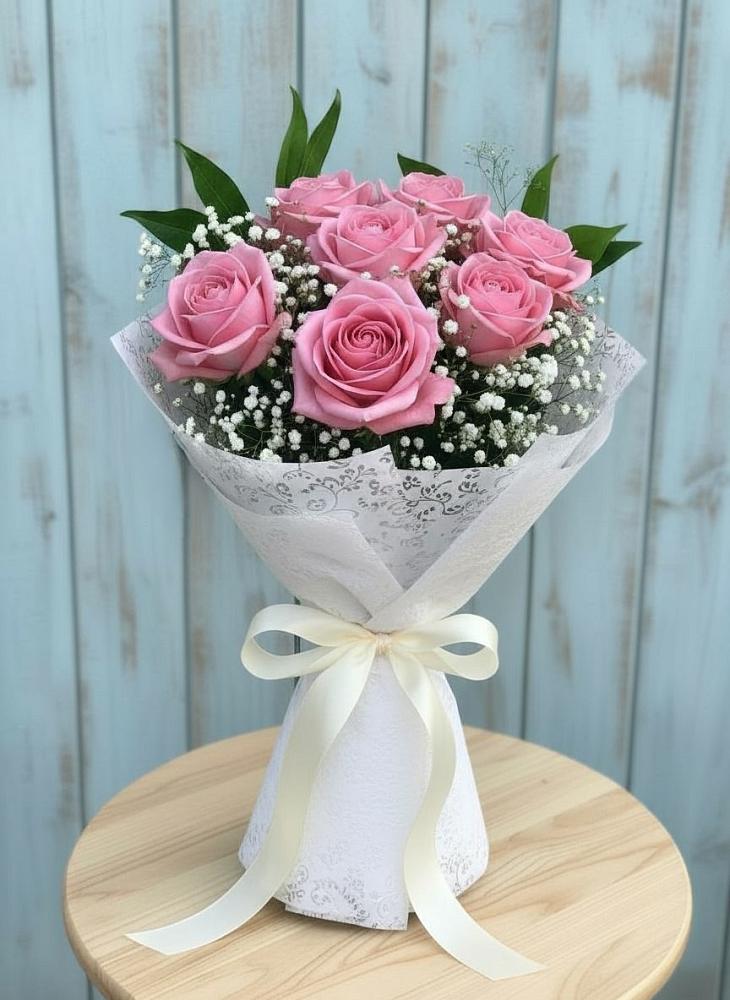 Букет цветов из: Розы в Эльбане