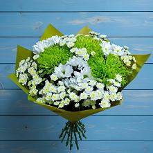 Букет цветов из:  Хризантемы #REPLACE_PRED# Эльбане