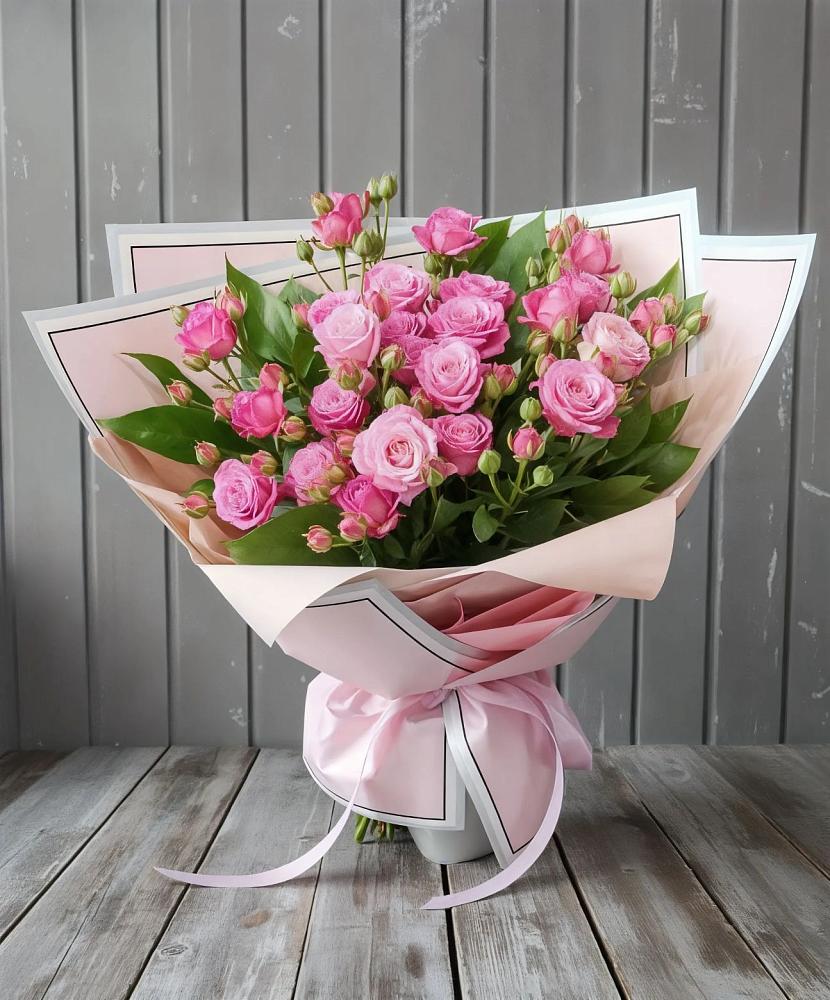 Букет Розовый кустик в Эльбане