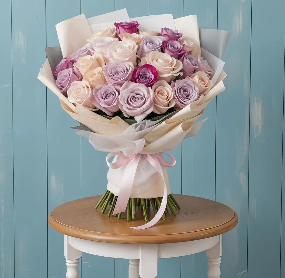 Букет цветов из: Розы в Эльбане