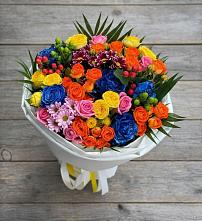 Букет цветов из:  Розы и Хризантемы в Эльбане