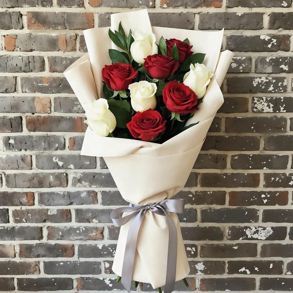 Букет цветов из: Розы в Эльбане