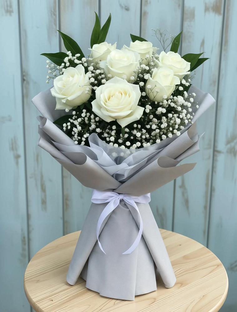 Букет цветов из: Розы в Эльбане