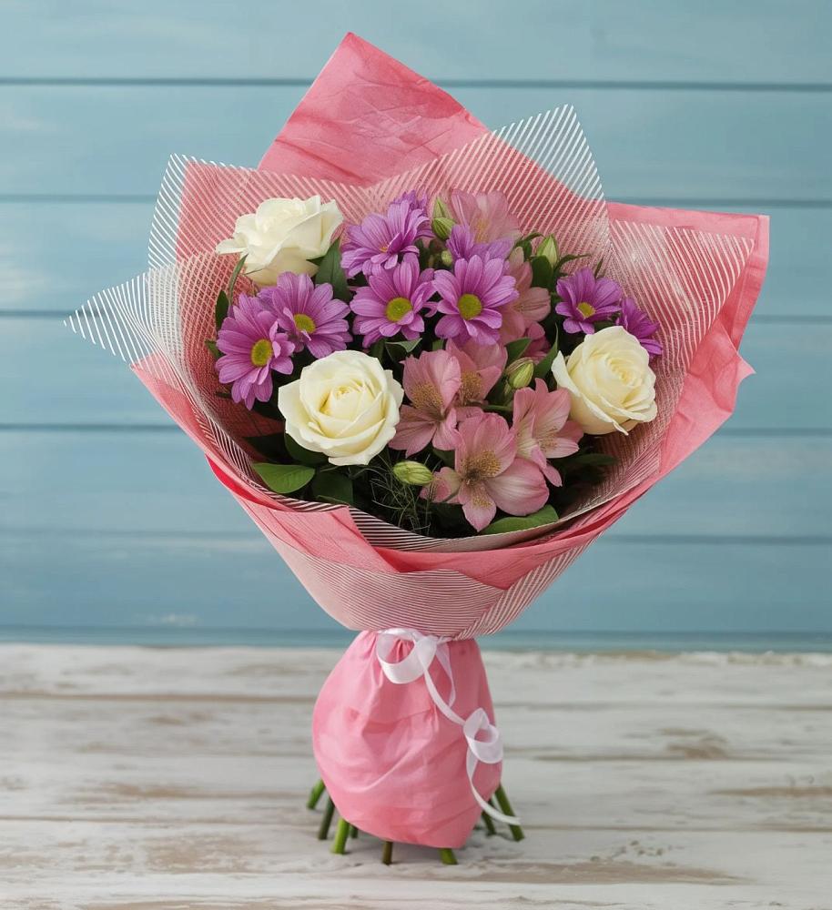 Букет цветов из: Герберы в Эльбане