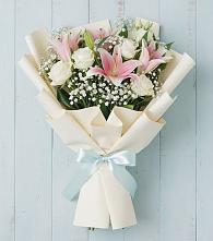 Букет цветов из:  Лилии в Эльбане